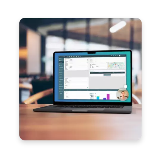 Visual van een webinar